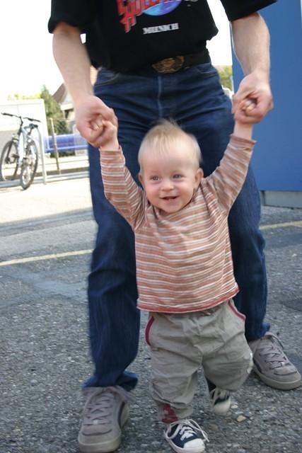 Mike la uft mit Timi