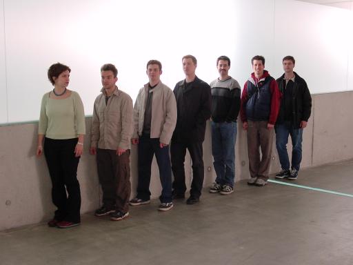 Alle nebeneinander